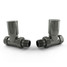 M-MAN-007-ST-BL - Marvine Modern Manual Straight Black Nickel Radiator Valves M-MAN-007-ST-BL - Marvine Modern Manual Straight Black Nickel Radiator Valves